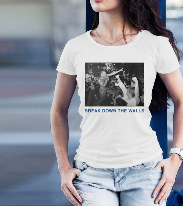 Youth Of Today Break Down The Walls Live Performance Energy T-Shirt