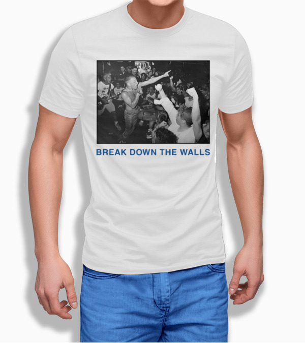 Youth Of Today Break Down The Walls Live Performance Energy T-Shirt