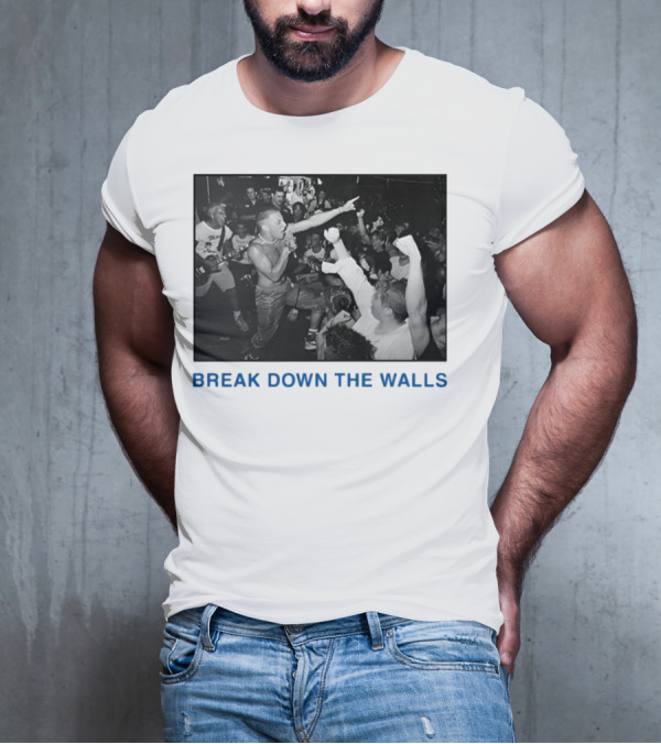 Youth Of Today Break Down The Walls Live Performance Energy T-Shirt