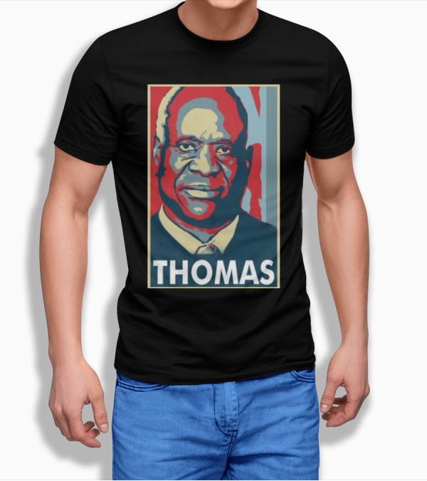 Clarence Thomas Independence Day Red Blue T-Shirt
