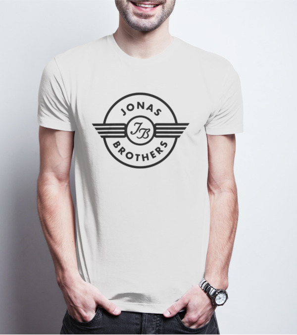 Jonas Brothers JB Wings Flight Logo Emblem T-Shirt