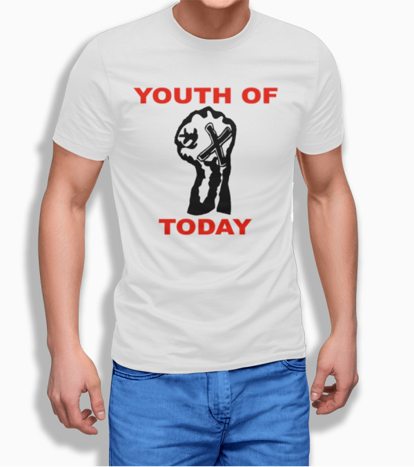Youth Of Today Fist With Cross T-Shirt