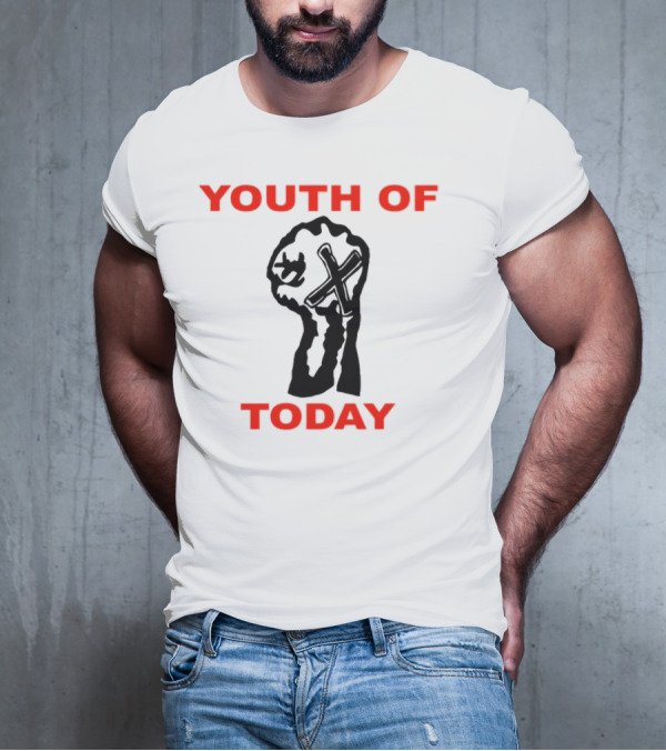 Youth Of Today Fist With Cross T-Shirt