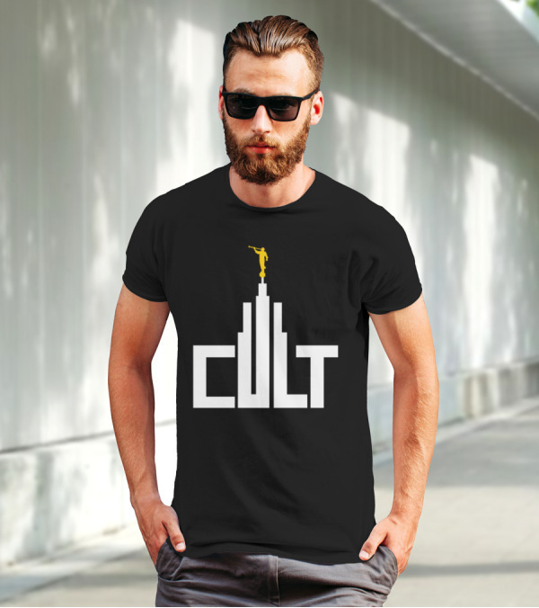 CULT LDS Temple Moroni T-Shirt