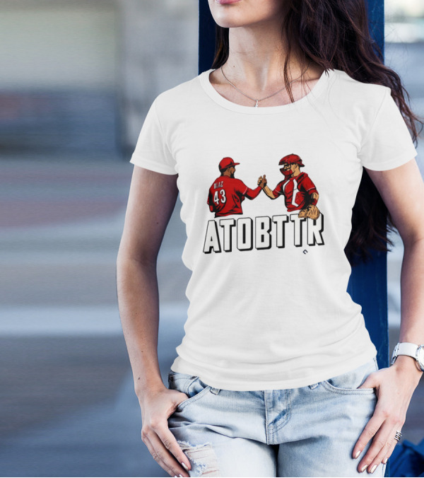 ATO8TTR Diaz 43 Cincinnati Baseball T-Shirt