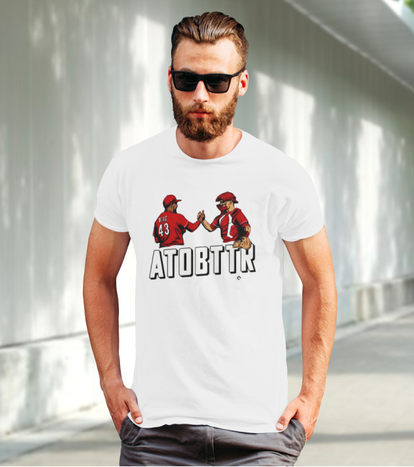 ATO8TTR Diaz 43 Cincinnati Baseball T-Shirt