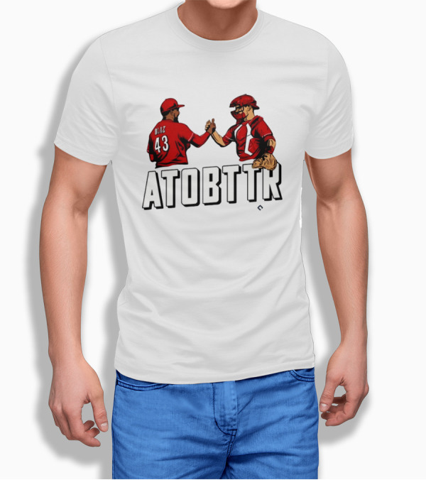 ATO8TTR Diaz 43 Cincinnati Baseball T-Shirt
