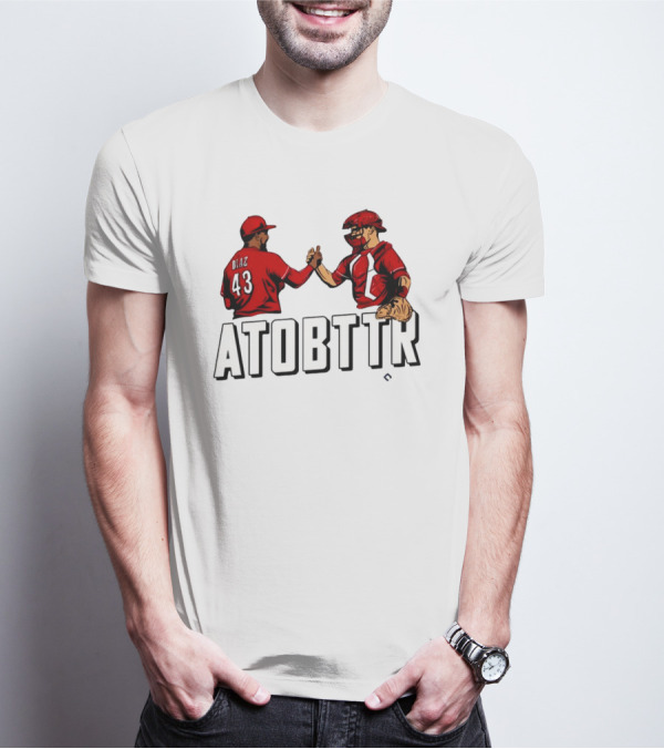 ATO8TTR Diaz 43 Cincinnati Baseball T-Shirt