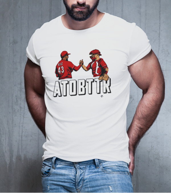 ATO8TTR Diaz 43 Cincinnati Baseball T-Shirt