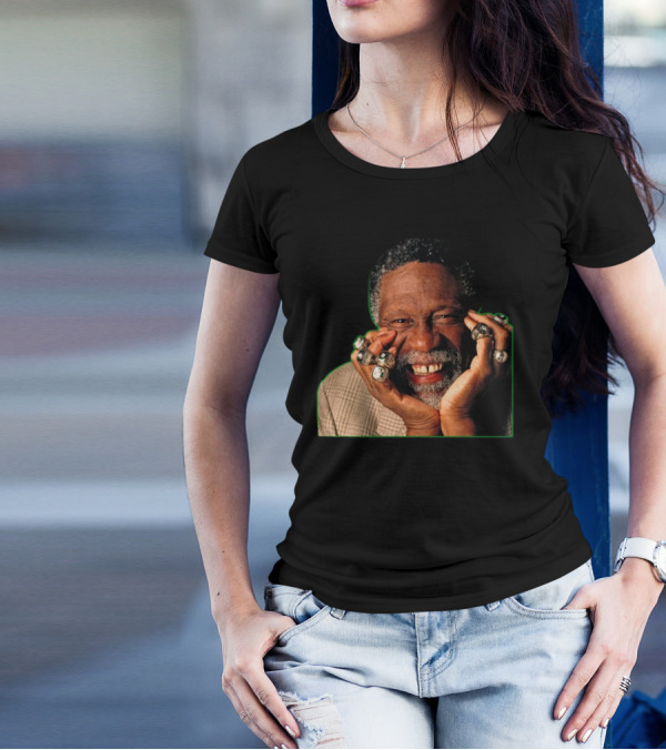 Bill Russell Championship Rings T-Shirt