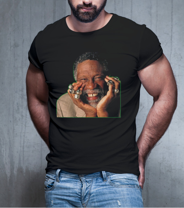 Bill Russell Championship Rings T-Shirt