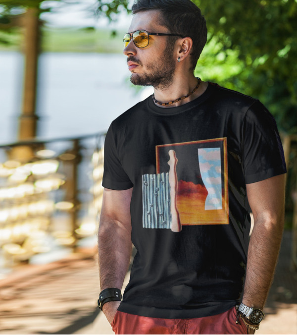 Deva States Surreal Landscape With Abstract Elements T-Shirt