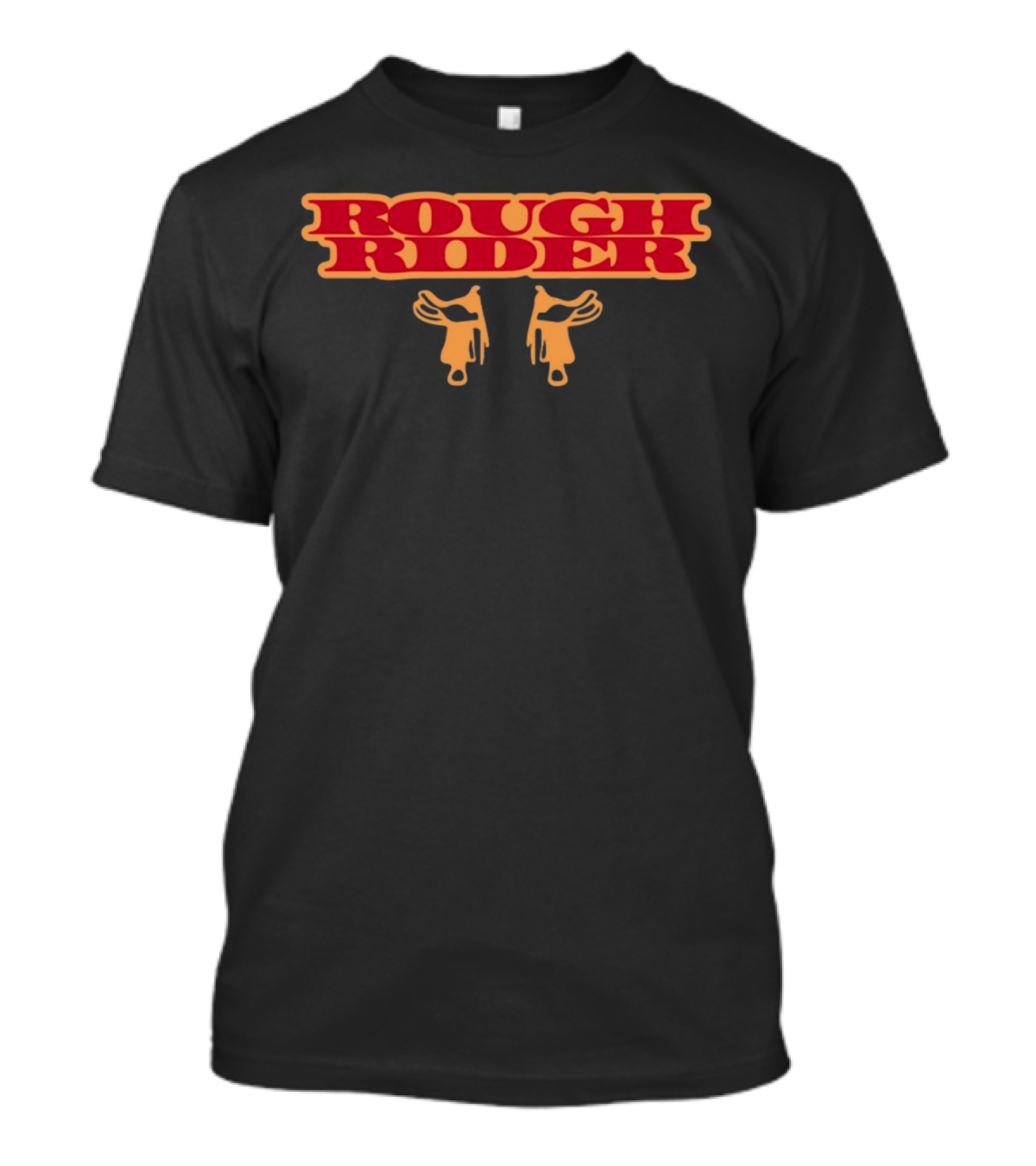 Unethicalthreads Rough Rider Western Style With Hanging Gloves T-Shirt