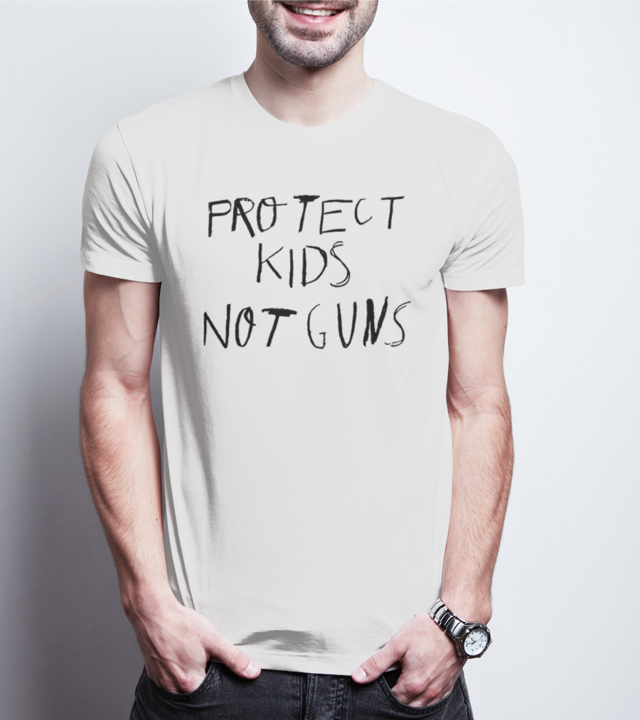 Protect Kids Not Guns Trans Rights Advocating T-Shirt