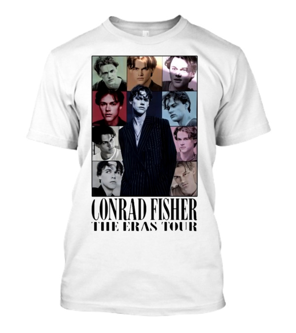 Conrad Fisher The Eras Tour Multi-Color Portraits T-Shirt