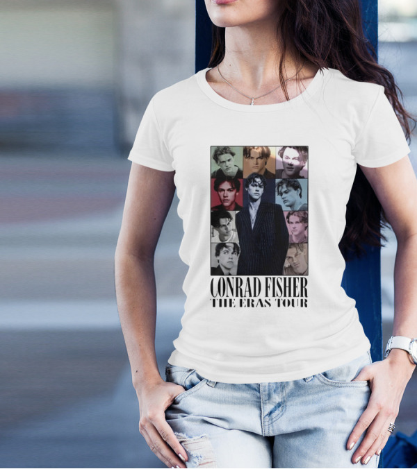 Conrad Fisher The Eras Tour Multi-Color Portraits T-Shirt
