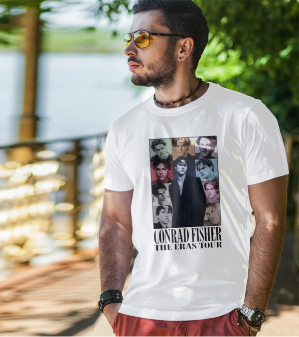 Conrad Fisher The Eras Tour Multi-Color Portraits T-Shirt