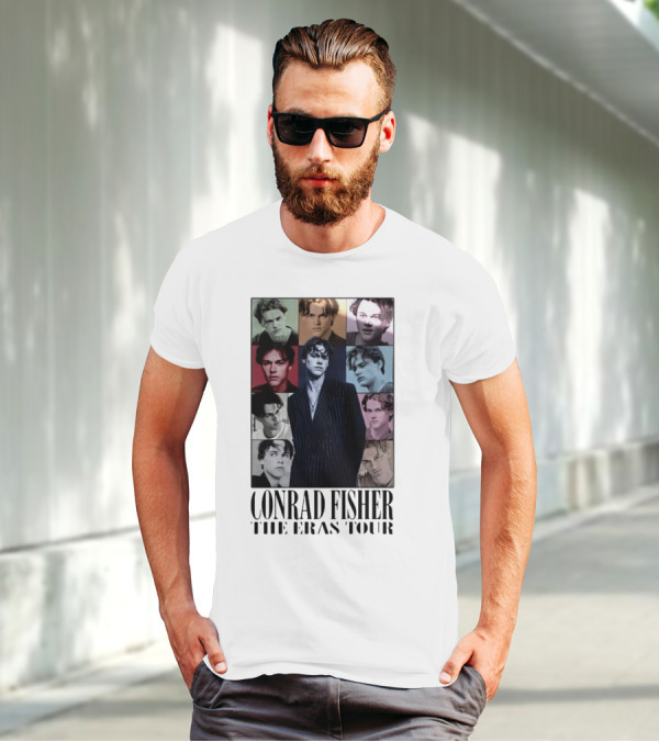 Conrad Fisher The Eras Tour Multi-Color Portraits T-Shirt