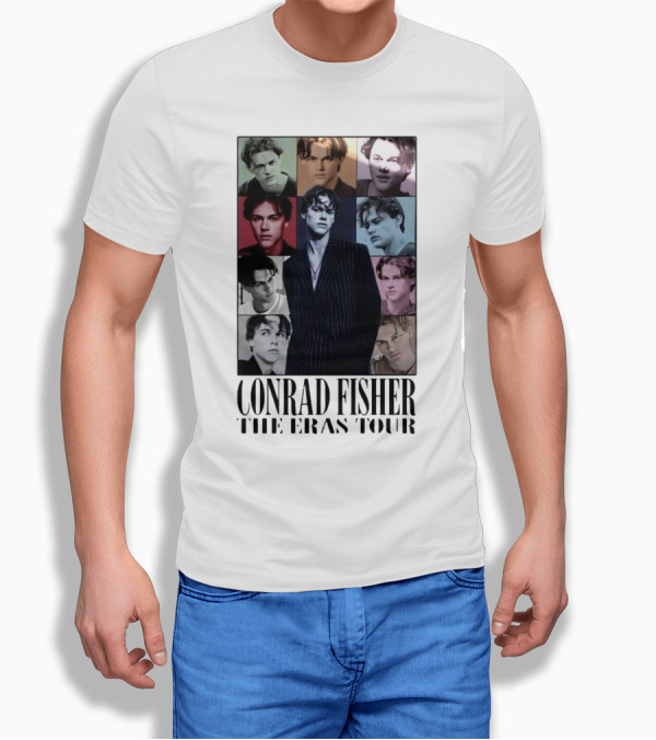 Conrad Fisher The Eras Tour Multi-Color Portraits T-Shirt