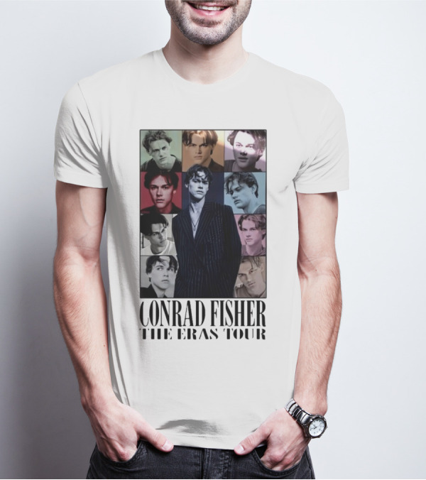 Conrad Fisher The Eras Tour Multi-Color Portraits T-Shirt