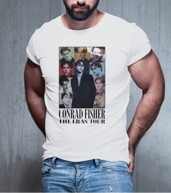 Conrad Fisher The Eras Tour Multi-Color Portraits T-Shirt