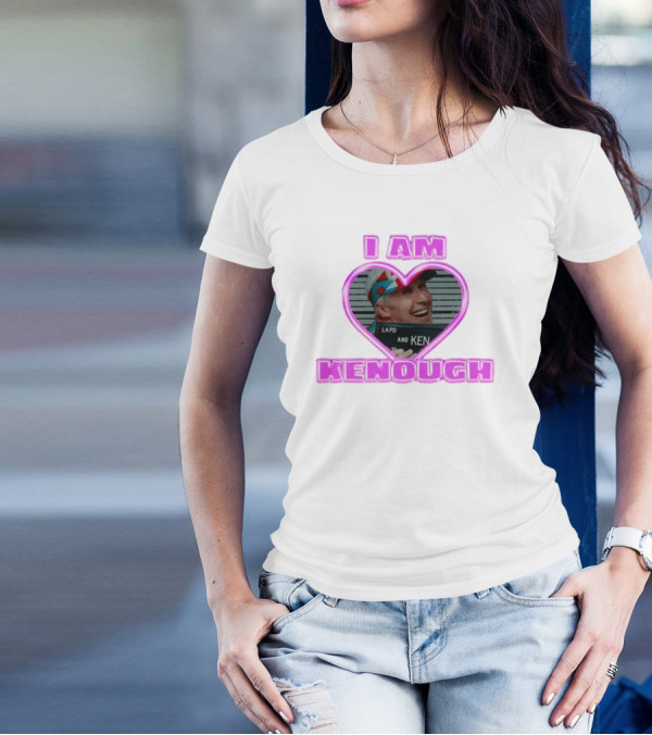 I Am Kenough Heart Sadstreet Ryan Gosling Lapo Ken T-Shirt