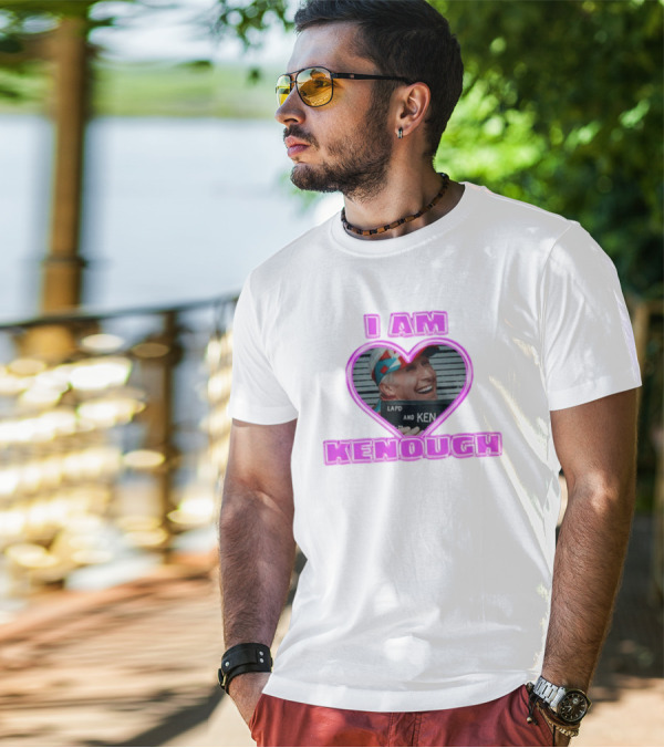 I Am Kenough Heart Sadstreet Ryan Gosling Lapo Ken T-Shirt