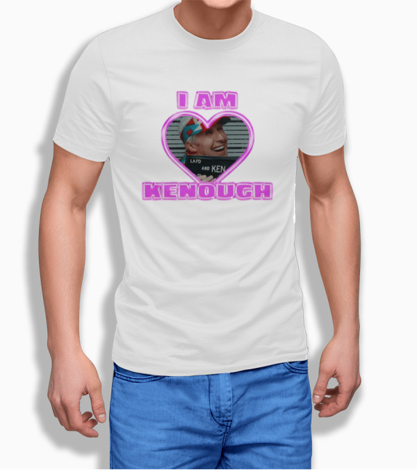 I Am Kenough Heart Sadstreet Ryan Gosling Lapo Ken T-Shirt