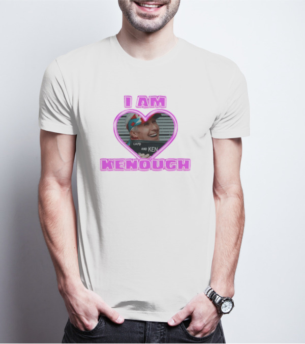I Am Kenough Heart Sadstreet Ryan Gosling Lapo Ken T-Shirt