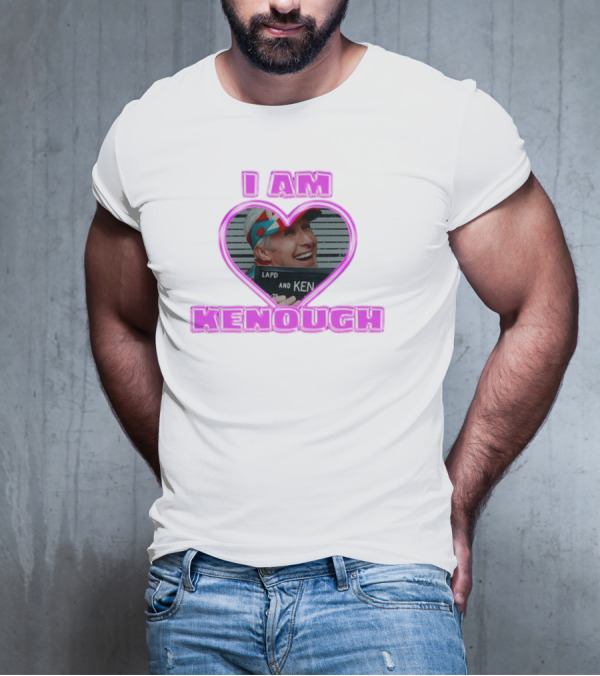 I Am Kenough Heart Sadstreet Ryan Gosling Lapo Ken T-Shirt