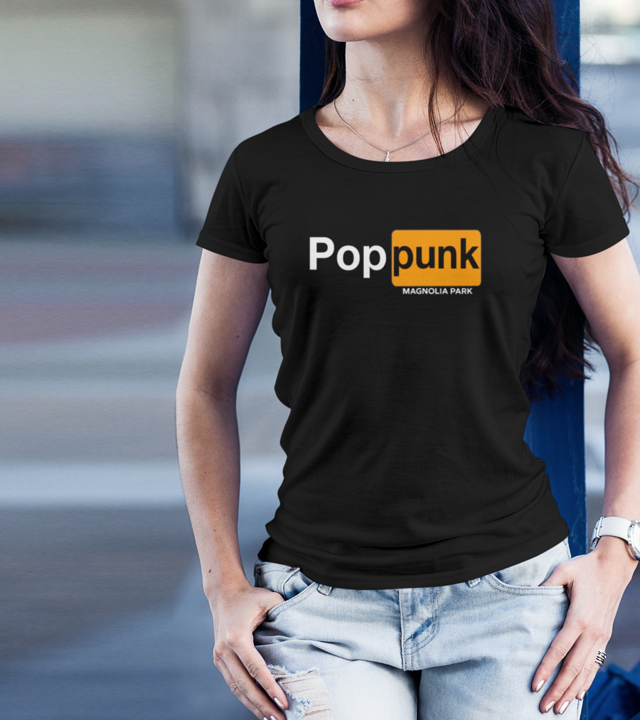 Pop Punk Magnolia Park Block T-Shirt