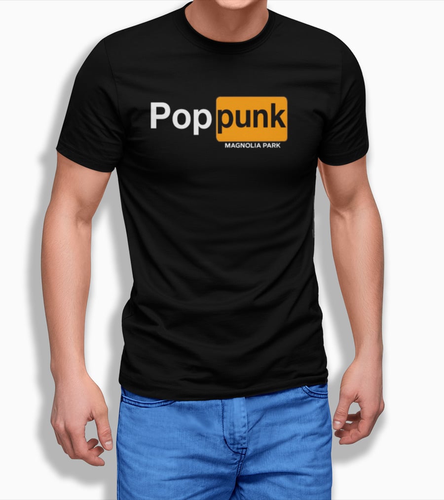 Pop Punk Magnolia Park Block T-Shirt