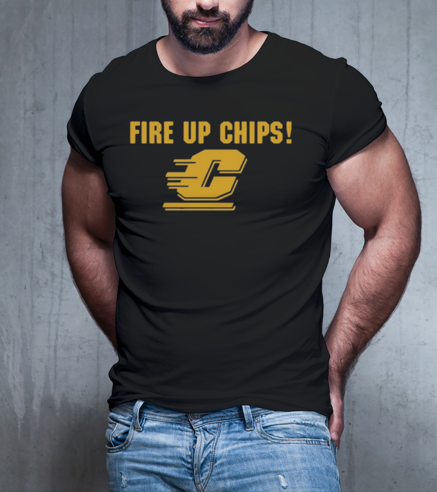 Fire Up Chips Central Michigan University T-Shirt