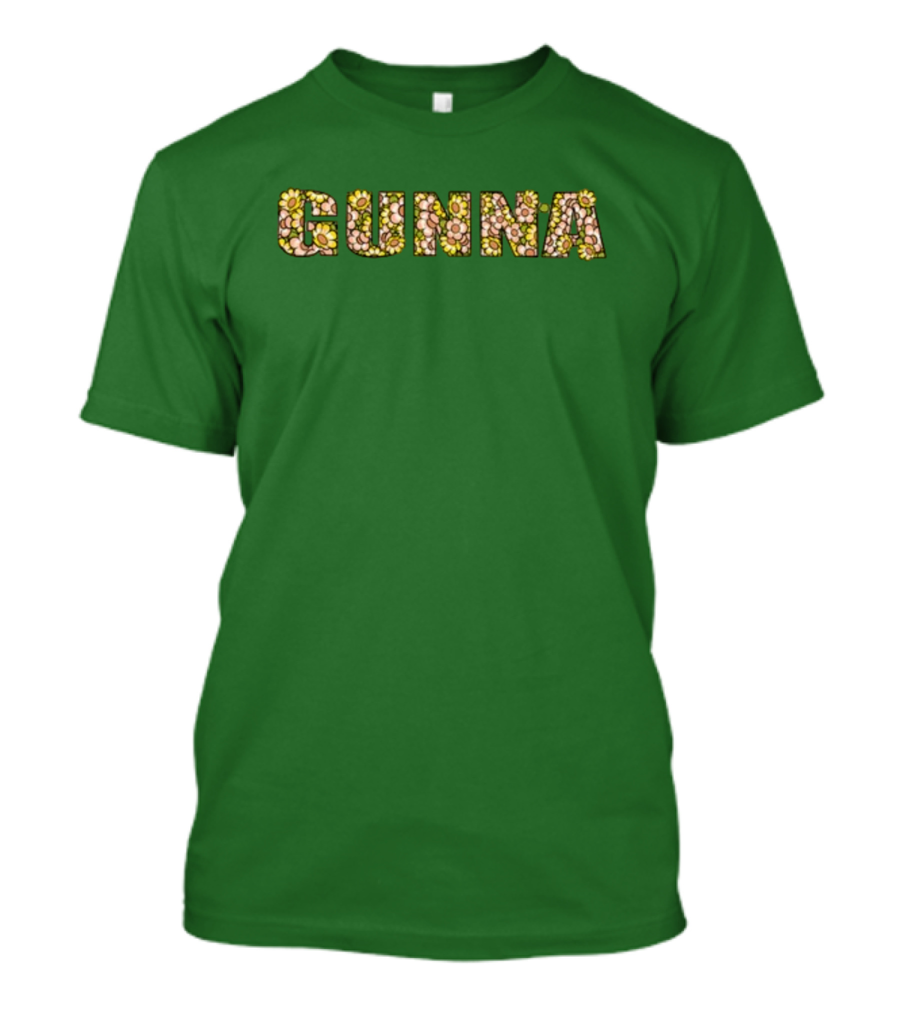 Gunna Wunna Floral Pattern Wun Night Only T-Shirt