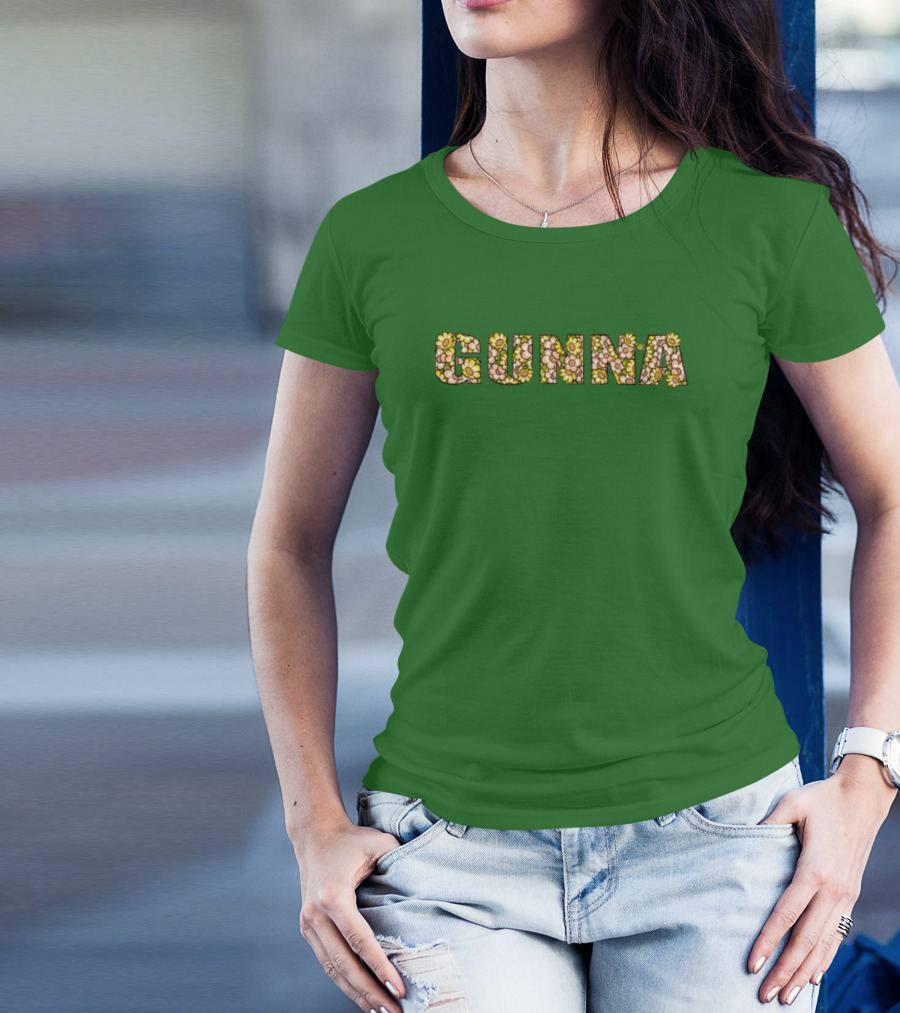 Gunna Wunna Floral Pattern Wun Night Only T-Shirt