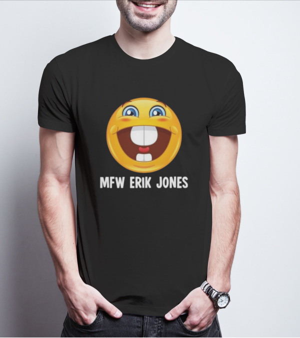 Mfw Erik Jones Emoji Reaction T-Shirt