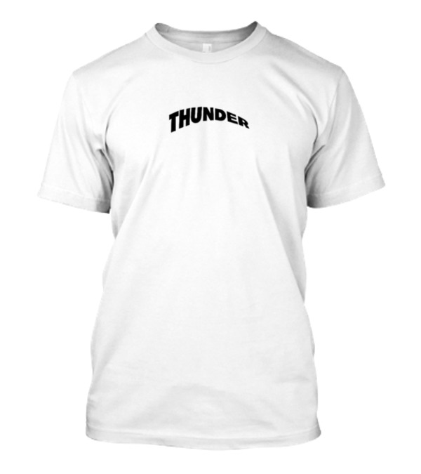Raglan Thunder Bold Arch Text T-Shirt