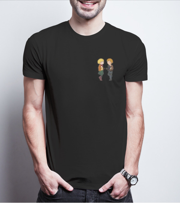 Resident Evil 4 Leon And Ashley The Masterpiece Theater Duo T-Shirt