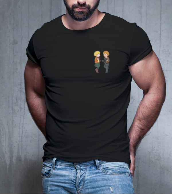 Resident Evil 4 Leon And Ashley The Masterpiece Theater Duo T-Shirt