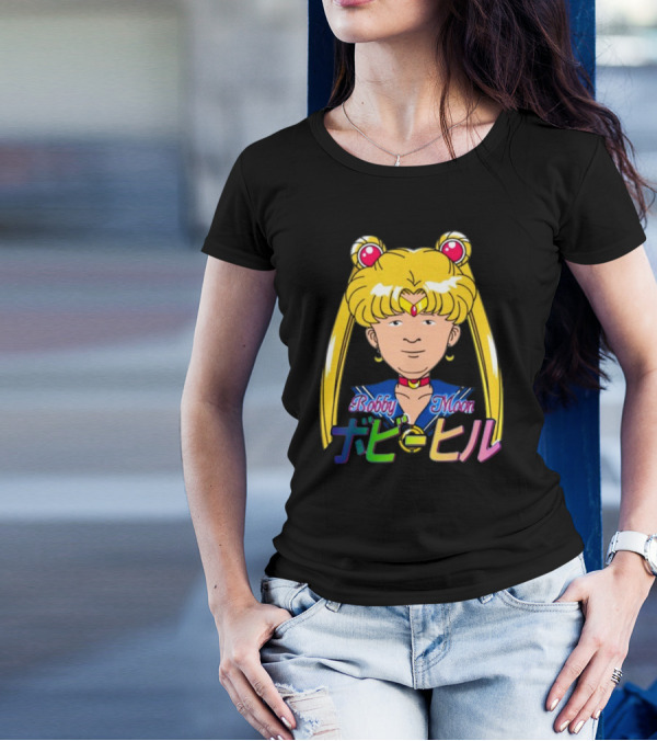 Bobby Moon Anime Parody Sailor T-Shirt