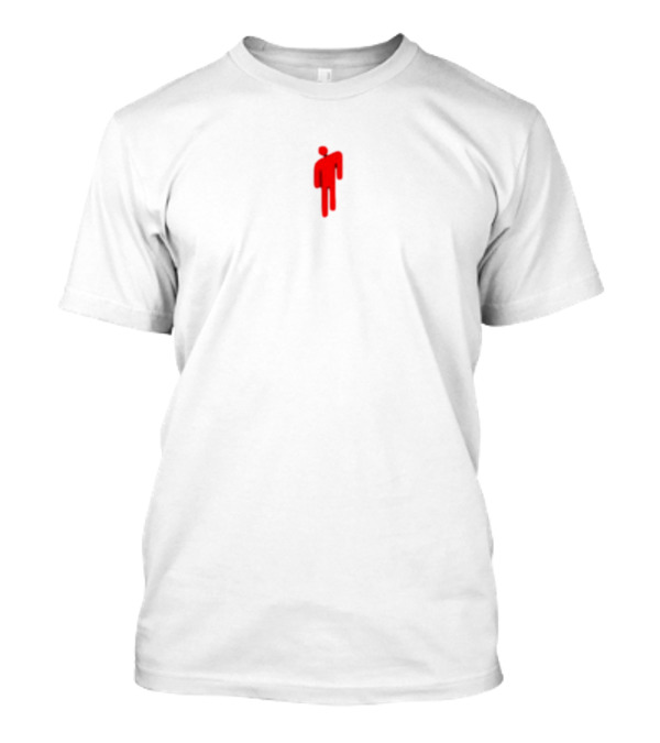 I Don't Know You At All Red Minimalist T-Shirt