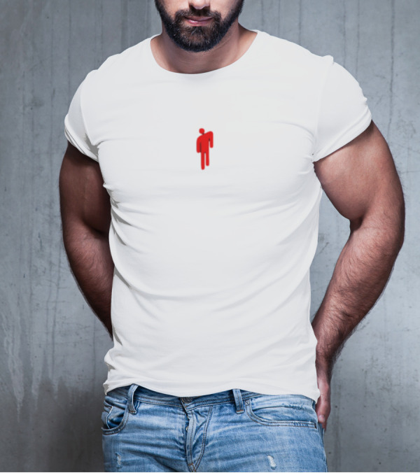 I Don't Know You At All Red Minimalist T-Shirt