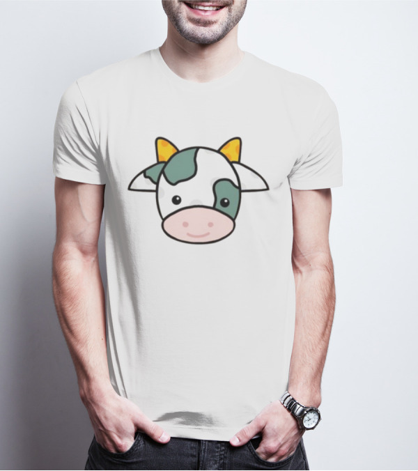 Corndoggylol Packers Cow Emoji Mascot T-Shirt