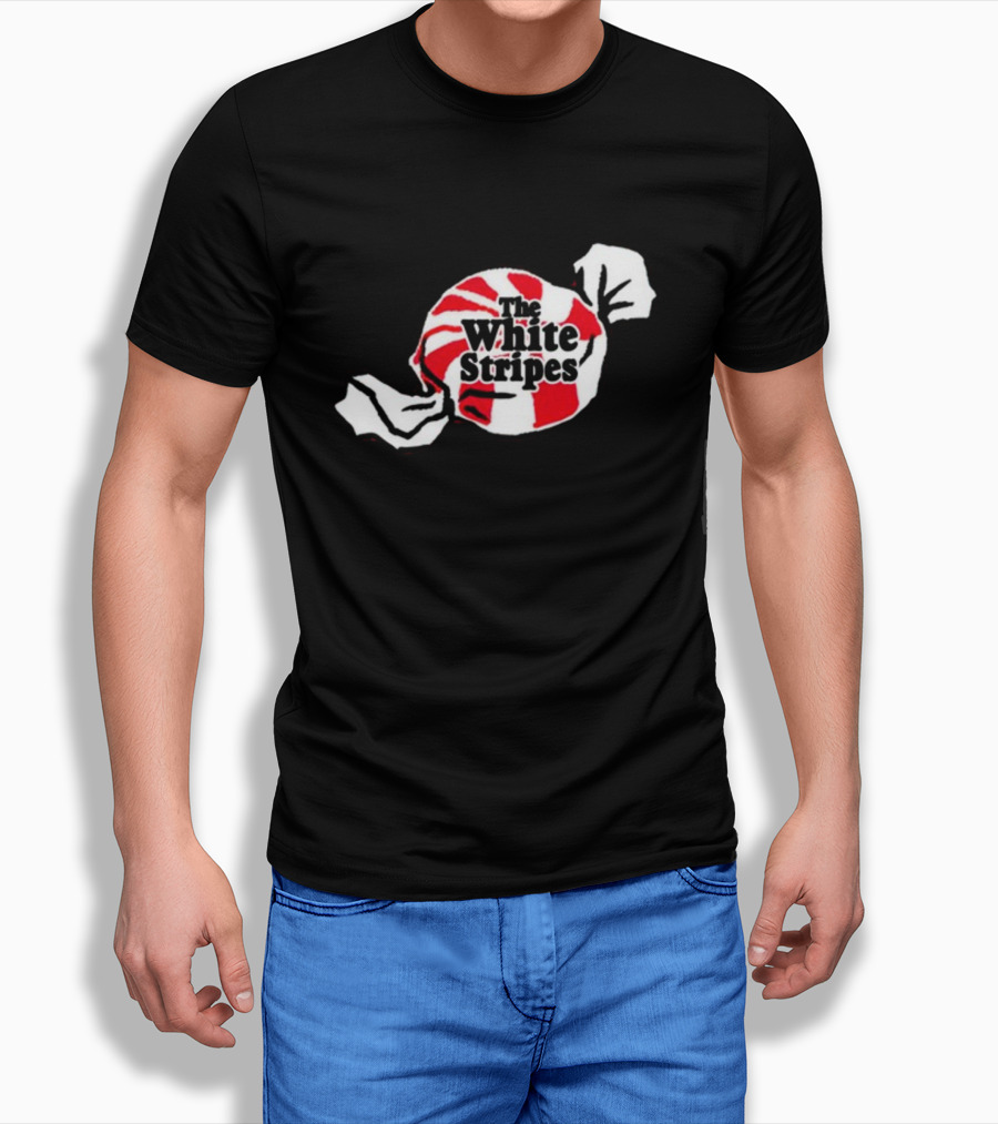 Whitestripesstore The White Stripes Peppermint Candy T-Shirt