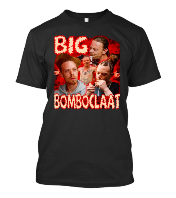BIG BOMBOCLAAT Red Flair And Intense Expressions T-Shirt