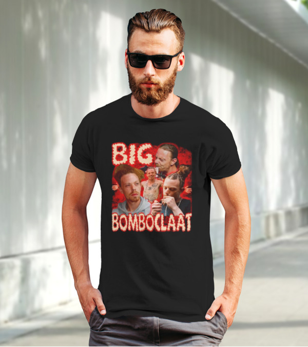 BIG BOMBOCLAAT Red Flair And Intense Expressions T-Shirt