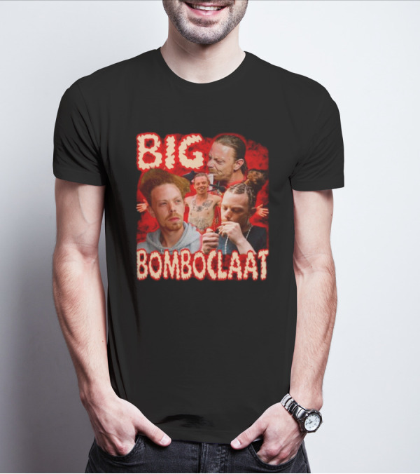 BIG BOMBOCLAAT Red Flair And Intense Expressions T-Shirt