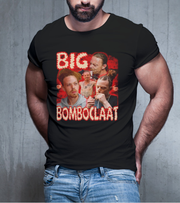 BIG BOMBOCLAAT Red Flair And Intense Expressions T-Shirt