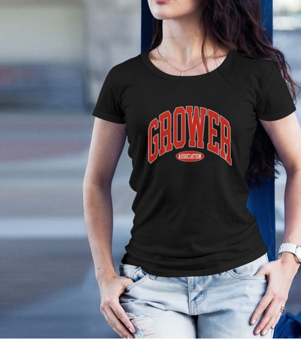 Grower Association Retro Collegiate T-Shirt