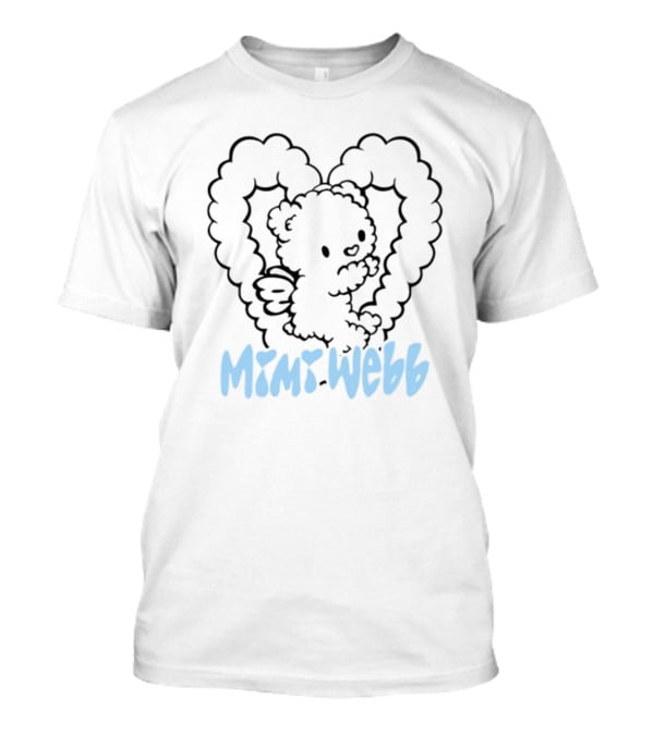 Mimi Webb Teddy Bear Heart Wings T-Shirt